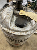 Vintage Havoline Texaco 5 Gallon Motor Oil Can Spout Metal Petroliana Advertisin
