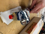 Chrome HAWG HALTERS Custom Handlebar Controls Master Cylinder Clutch Harley