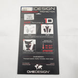 New OneDesign HDR Technology HDR228 Tank Transparent Grips Yamaha R6 2008-2016