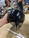 OEM Fatboy Headlight 7" Heritage Softail Black Harley Bottom Mount Slim FLS 7"