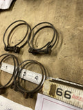 Vintage 1-7/8" 2" Radiator Hose Band Clamps Ford Chevy Dodge Chrysler 1940s Lot