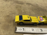 1977 Hot Wheels Packin' Pacer AMC Hatchback Diecast Yellow Vintage Toy Car