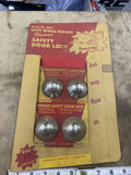 Vintage Houser Child Safety Car Door Locks Advertising Sign Display Auto Oil Gas