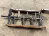 DASHER Antique Ice Cream Maker Churn Paddle Beater 1800s Rustic Decor Wood