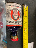 20's mrs stewart's liquid bluing Bottle Sealed Cleaning Fluid Antique Stain Remo