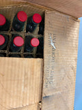 20's mrs stewart's liquid bluing Bottle Sealed Cleaning Fluid Antique Stain Remo