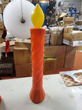 36" Twisted Candle plastic blow mold Christmas outside decoration Union Products