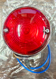 Turn Signal Lamp Harley FLH Single Filament Red Lens Electra Glide