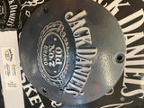 Vtg Jack Daniels Derby Clutch Cover Shovelhead Evo Softail Touring dyna FXR Blac