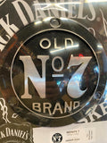 Jack Daniels Derby Clutch Cover Shovelhead Evo Softail Touring dyna FXR Bla NO 7