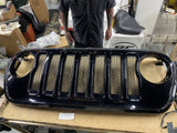 Jeep Wrangler (JL) Gladiator (JT) Willys Front Grille Vivid Black OEM 2022? Nice