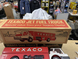 Vintage 1960s Texaco Promo Jet Fuel Truck Toy Pressed Steel Minty Original Box