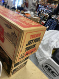 Vintage 1960s Texaco Promo Jet Fuel Truck Toy Pressed Steel Minty Original Box