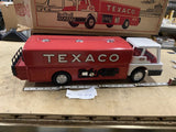 Vintage 1960s Texaco Promo Jet Fuel Truck Toy Pressed Steel Minty Original Box