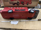 Vintage 1960s Texaco Promo Jet Fuel Truck Toy Pressed Steel Minty Original Box