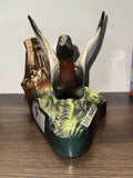 1979 Jim Beam Ducks Unlimited Regal China Decanter - EMPTY Vintage Collectible