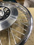 Front Wheel Kawasaki KZ 400 OEM Spoke KZ400 1976  W brake rotor Disc brake