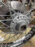 Front Wheel Kawasaki KZ 400 OEM Spoke KZ400 1976  W brake rotor Disc brake