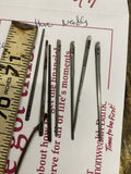 Leather Lacing Needles Round Eye Lot of 8 Sewing Craftsman Tools
