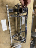 Harley Panhead Shovelhead Light Bar License Plate Bracket Glass Lenses Glide FLH