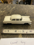 1950s postwar Lionel  Toy Train 6414 premium white auto loader car Acc Vtg