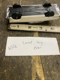 1950s postwar Lionel  Toy Train 6414 premium white auto loader car Acc Vtg