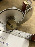 NOS Locking Chrome Fuel Tank Gas Cap with Keys Vintage Classic Style Chevy Vega