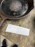 Lot Vintage 8 Inch Cast Iron Skillet 5" Pan Taiwan Gas Electric Stove Compatible