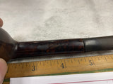 Lumberjack Aged Collectible Estate Smoking Pipe - tobacciana Collector Vtg