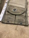 Original WWII US Army M1 Carbine Rifle Ammo Magazine Pouch Aldon 1945 Military