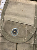 Original WWII US Army M1 Carbine Rifle Ammo Magazine Pouch Aldon 1945 Military