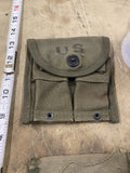 1953 Korean War Santa Fe Electric Co M1 Carbine Magazine Pouch Military Us Army