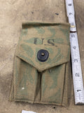 1953 Korean War Santa Fe Electric Co M1 Carbine Magazine Pouch Military Us Army