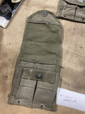 US Military M1 Carbine Magazine Pouch 1950s Original Korean War soldier Vtg Army