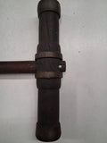 Antique Commander Wood Mallet Timber Frame Beetle Shipwright Builder Tool Maul