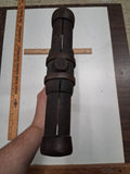 Antique Commander Wood Mallet Timber Frame Beetle Shipwright Builder Tool Maul