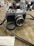 Mamiya/Sekor 500 TL 35mm Vintage SLR Film Camera Silver Untested Japan 50mm lens