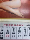 Vtg 1955 Marilyn Monroe Calendar Cover "Golden Dreams"  Nude Risqué Collctible!