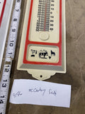 Collectible McCartney Feed Hardware Thermometer Sign Advertising vtg Display sto