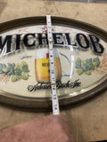 Vtg Michelob Beer Sign Advertising Man Cave Anheuser Busch Tavern Decor Wall 189