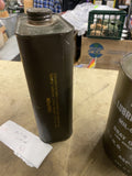NOS US Military Surplus Lube Oil 1 Quart Tin Can Full Gas & Oil Vintage Collecti