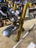 Vintage Mini Bike Front forks Fender Headlight miller bicycle 70's rupp Bonanza
