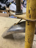 Vintage Mini Bike Front forks Fender Headlight miller bicycle 70's rupp Bonanza