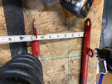 Vtg Mini Bike Frame shocks Seat Pivots on neck 70's Sears Arctic cat rupp Ez rid