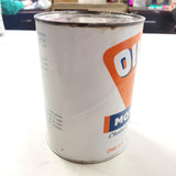 NOS Vtg Oilzum 70wt Motor Oil Can Great Graphics full QT Harley Motorcycle Graph