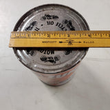 NOS Vtg Oilzum 70wt Motor Oil Can Great Graphics full QT Harley Motorcycle Graph