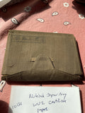Vintage Japanese Military Notebook Folio Star Guntai Techō WWII Papers Nakaji 38