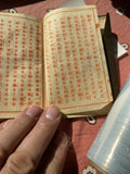 Vintage Japanese Military Notebook Folio Star Guntai Techō WWII Papers Nakaji 38