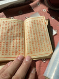 Vintage Japanese Military Notebook Folio Star Guntai Techō WWII Papers Nakaji 38