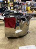 Wrap Around Harley Panhead Shovelhead chopper Chrome Oil Tank Rigid Custom Paugh
